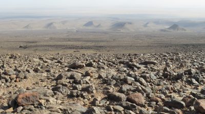 Désert dans la vallée du Drâa. — étape 6 : Dunes Barcanes > Oasis Achguig > Col et Oasis Laiouge