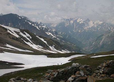 Tour du Mont Blanc — étape 3 : France - Italie vers le refuge Elisabetta