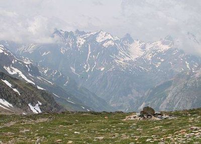 Tour du Mont Blanc — étape 3 : France - Italie vers le refuge Elisabetta