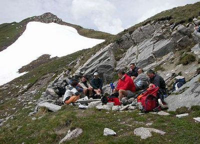 Tour du Mont Blanc — étape 3 : France - Italie vers le refuge Elisabetta