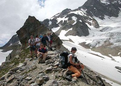 Tour du Mont Blanc — étape 3 : France - Italie vers le refuge Elisabetta