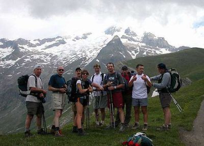 Tour du Mont Blanc — étape 3 : France - Italie vers le refuge Elisabetta
