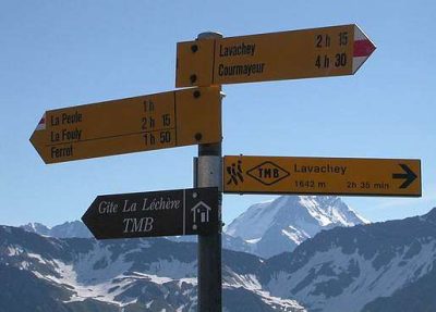 Tour du Mont Blanc — étape 5 : Italie - Suisse vers le Val d'Arpette