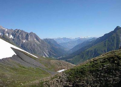 Tour du Mont Blanc — étape 5 : Italie - Suisse vers le Val d'Arpette