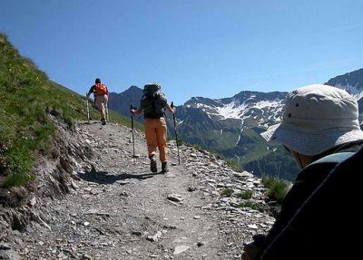 Tour du Mont Blanc — étape 5 : Italie - Suisse vers le Val d'Arpette