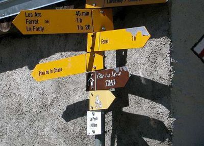 Tour du Mont Blanc — étape 5 : Italie - Suisse vers le Val d'Arpette