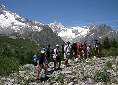 Tour du Mont Blanc — étape 5 : Italie - Suisse vers le Val d'Arpette