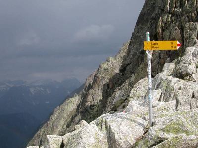 Tour du Mont Blanc – Étape 6 – La fenêtre d'Arpette et le glacier du Trient