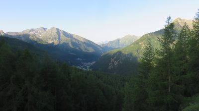 Le TOR des Géants. — étape 9 : refuge Vieux Crest > Cretaz (Valtournenche)