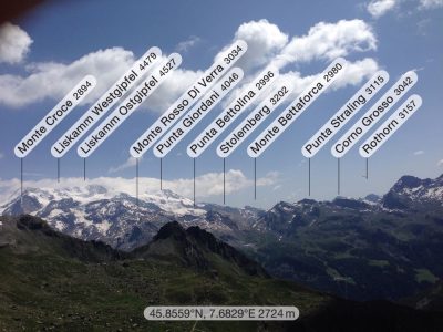 Le TOR des Géants. — étape 9 : refuge Vieux Crest > Cretaz (Valtournenche)